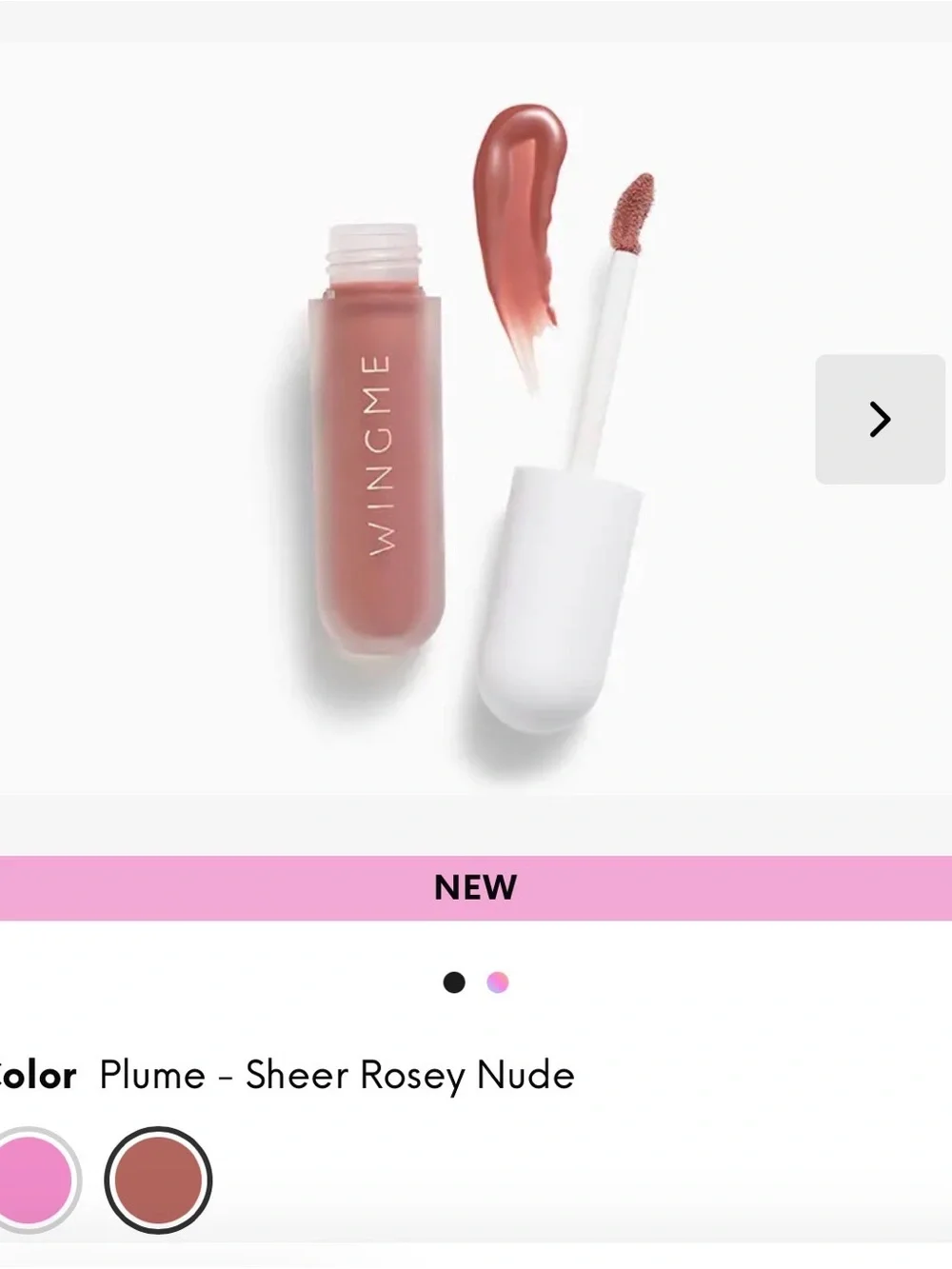 Wingme Cosmetics Lip Oil in Plume
